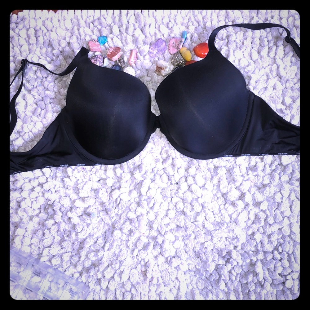 Black Calvin Klein Bra